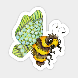 Bumbling Bumblebee Sticker